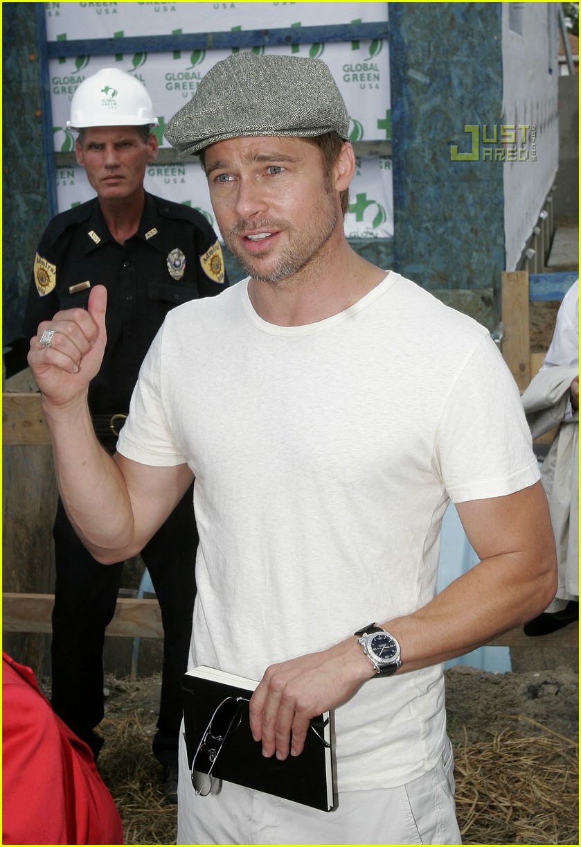 Brad Pitt Goes Global Green -- Part II