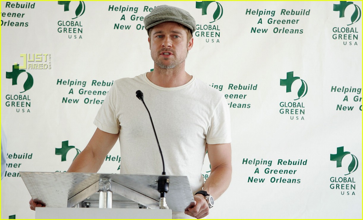 Brad Pitt Goes Global Green -- Part II