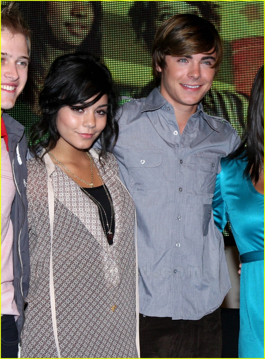Zanessa @ HMV Oxford Street - Just Jared - Celebrity News and