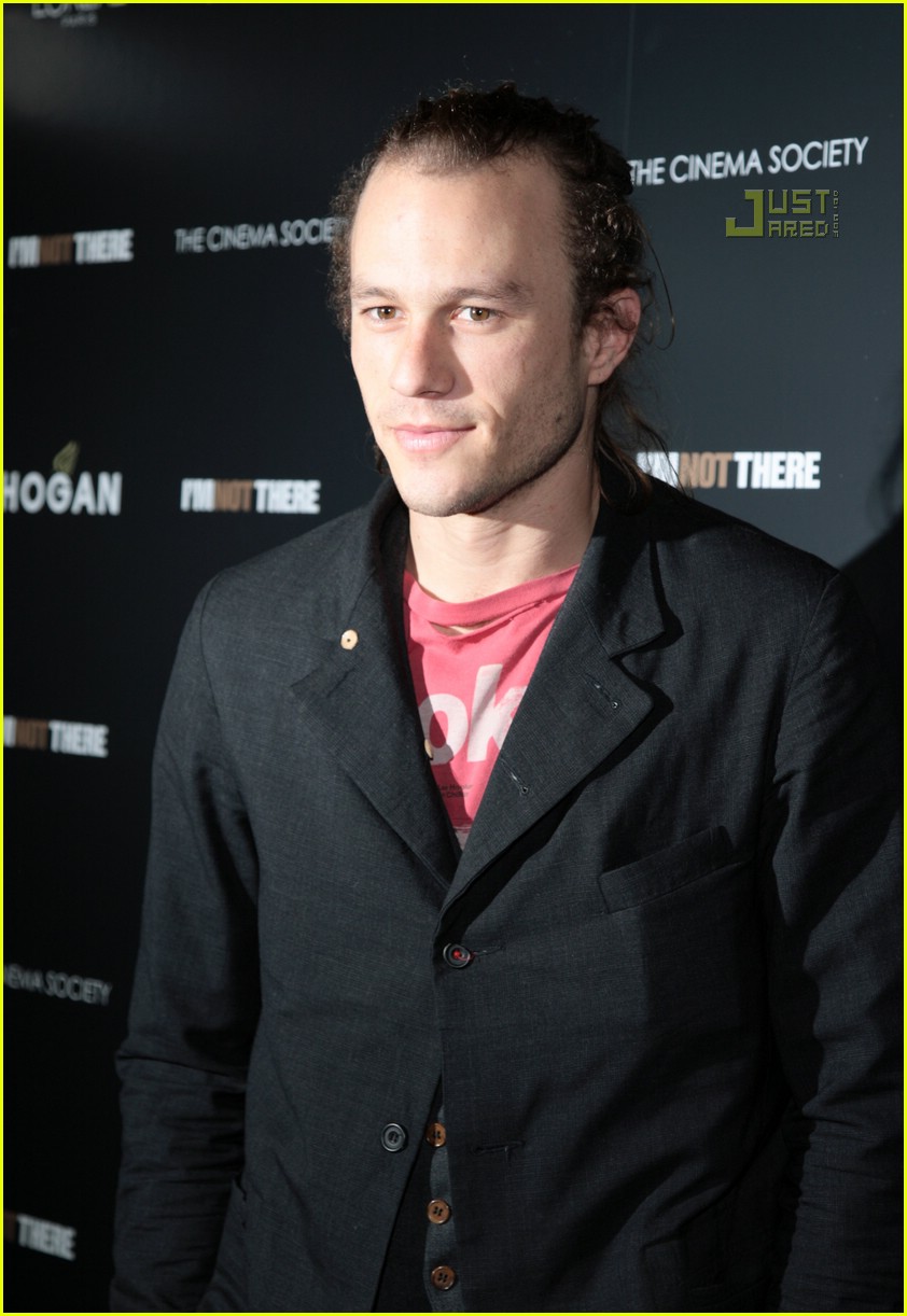 Heath Ledger's New Dragonfly Tattoo