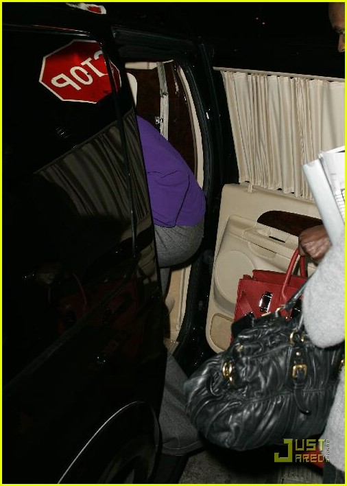 Katie Holmes is Purplelicious