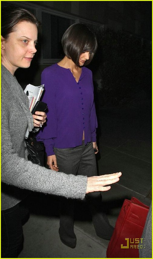 Katie Holmes is Purplelicious