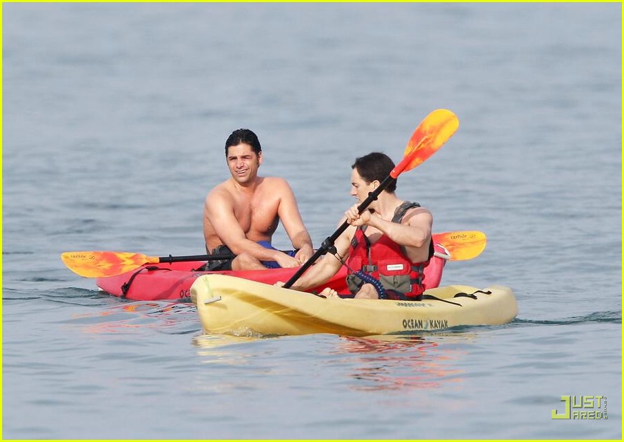 John Stamos is Shirtless