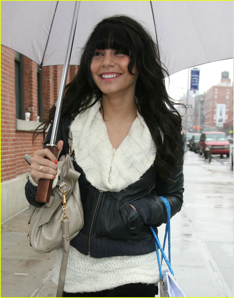 Vanessa Hudgens Has Blunt Bangs