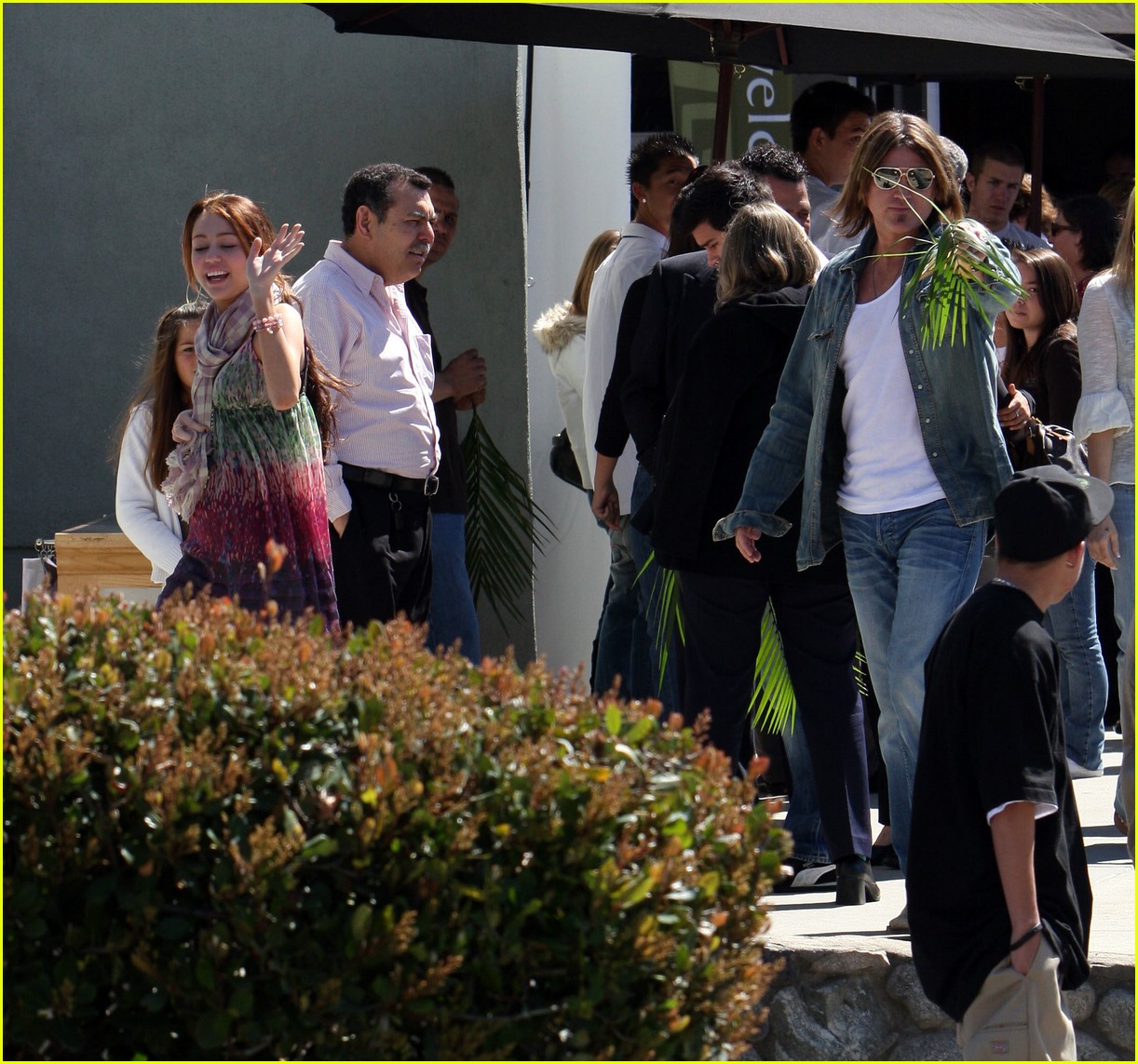 Miley Cyrus is a Palm Sunday Pyscho