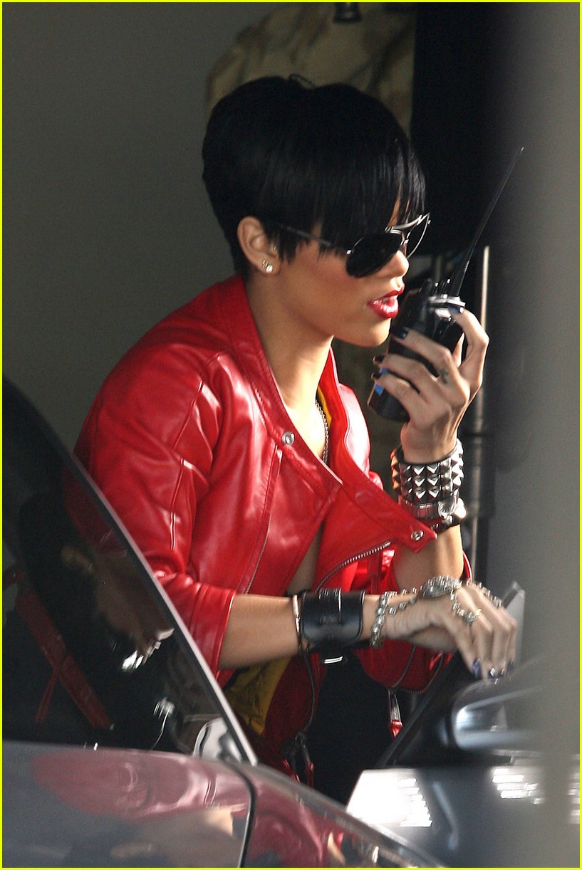Rihanna Films "Take a Bow" Music Video