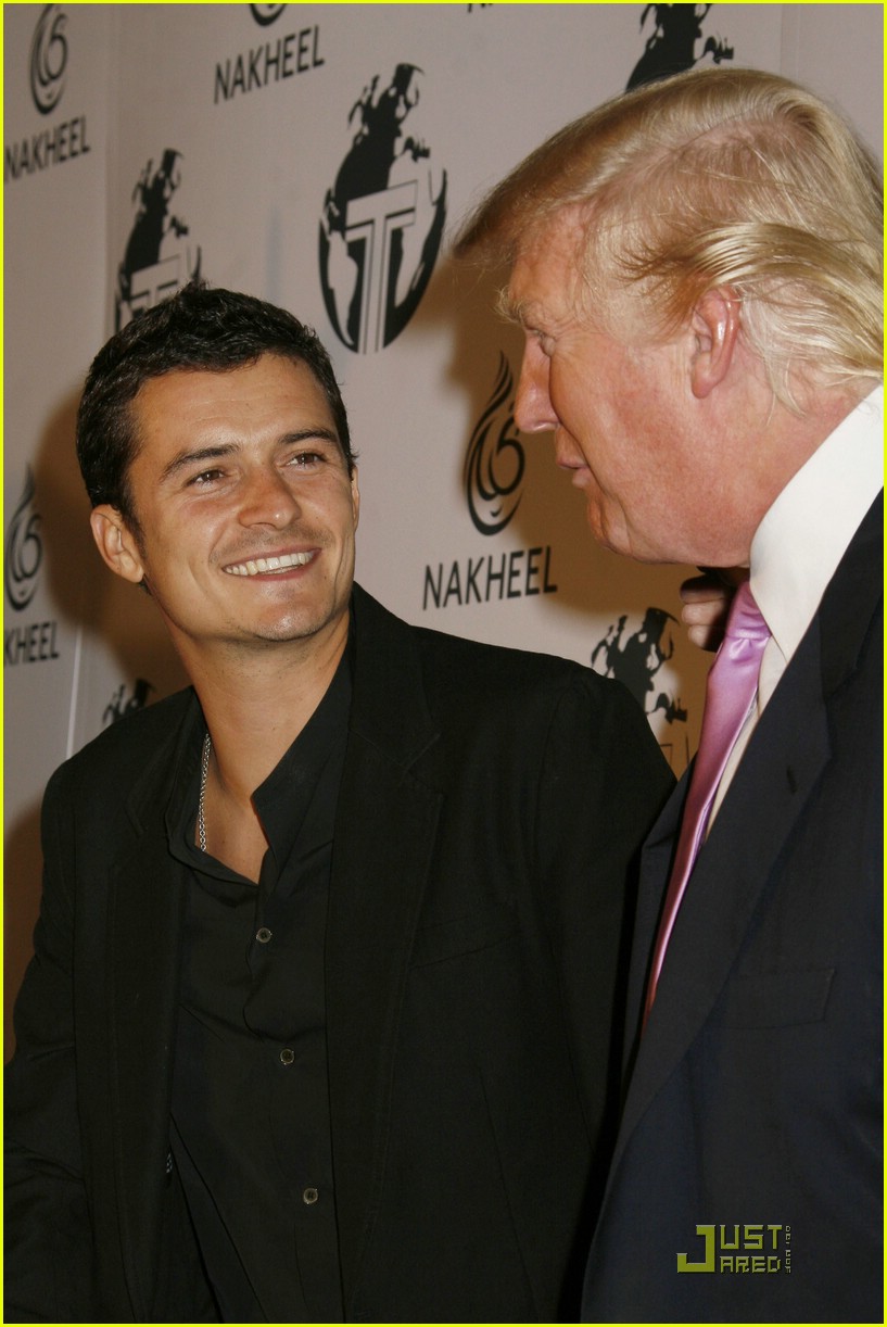Orlando Bloom Gets Trump Terrific