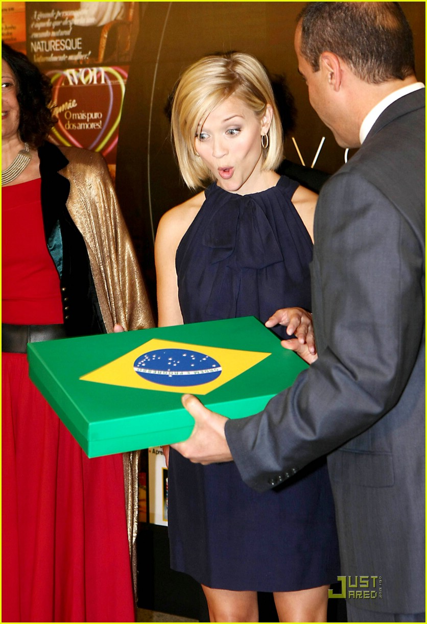 Reese Witherspoon is Brazilian Breathless