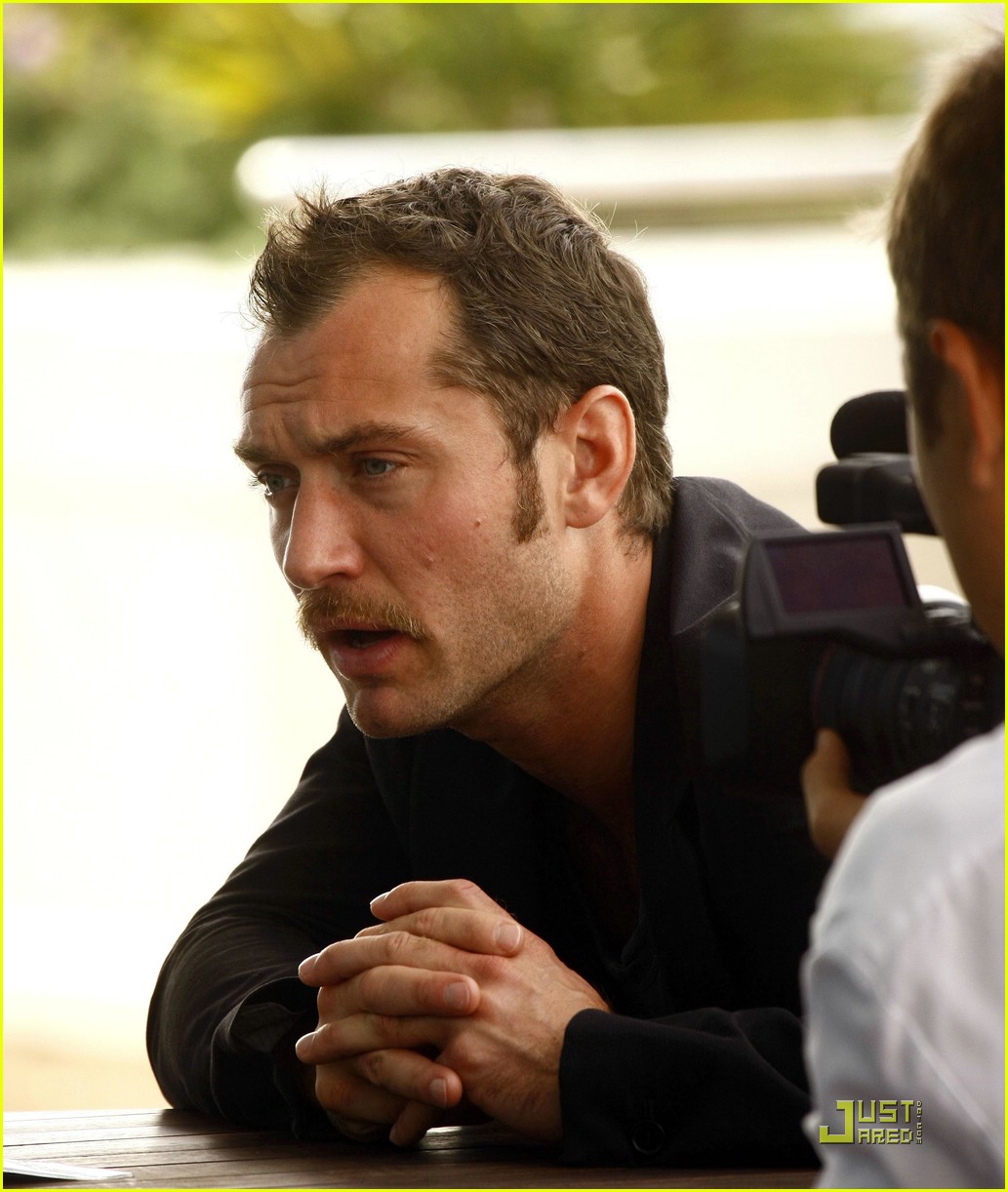 Jude Law is an Audio and Visual Person