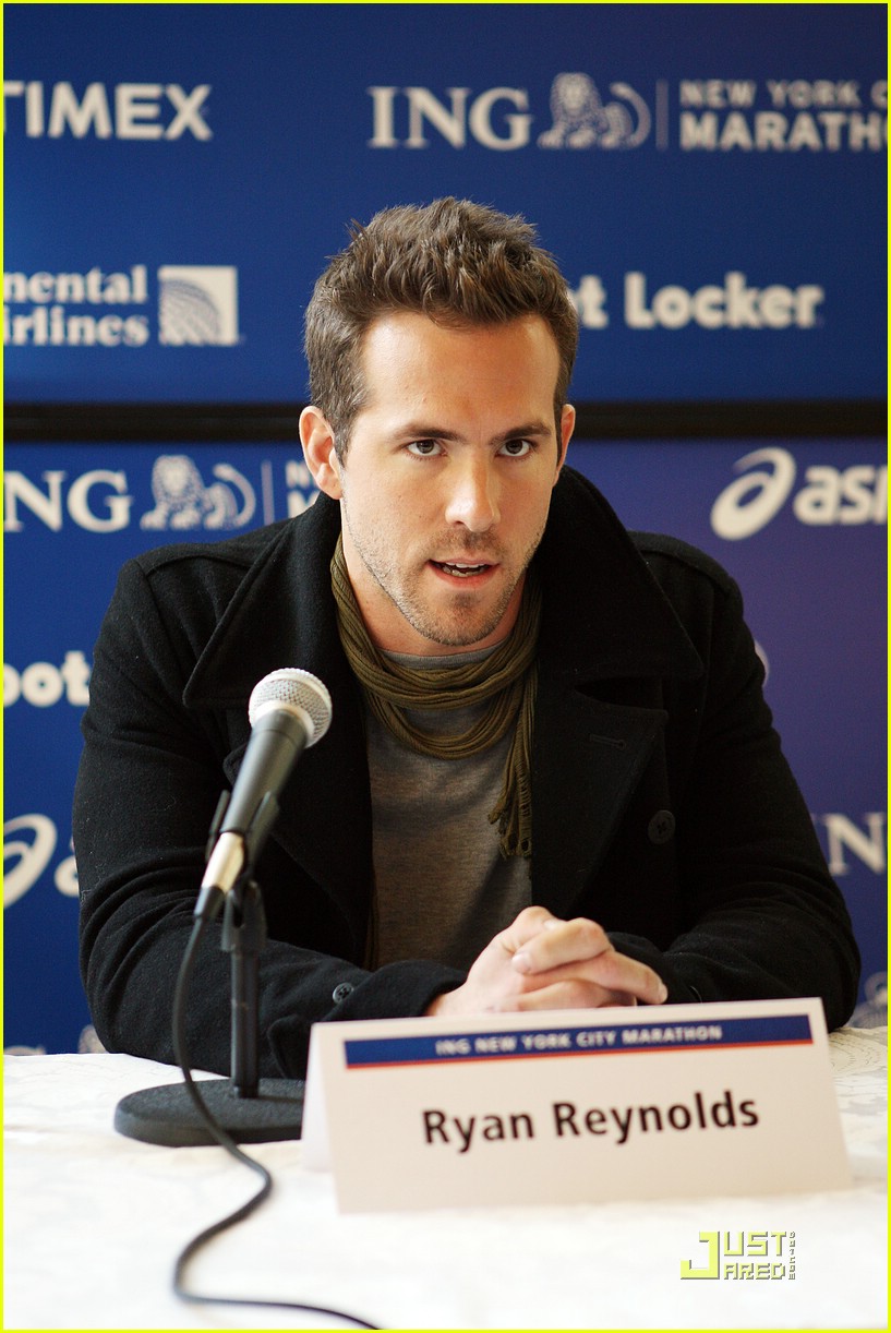 Ryan Reynolds Finishes NYC Marathon