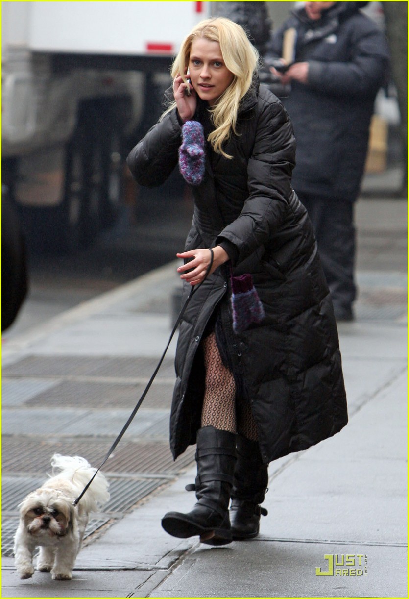 Teresa Palmer has a Dog Day
