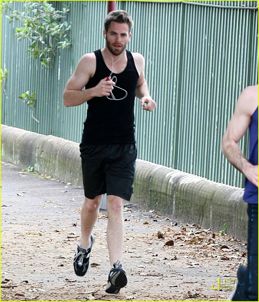 Chris Pine & Zachary Quinto: The Running Men