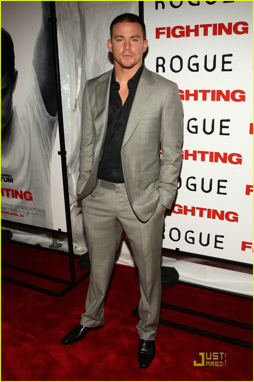 Channing Tatum is a Fashionable Fighter