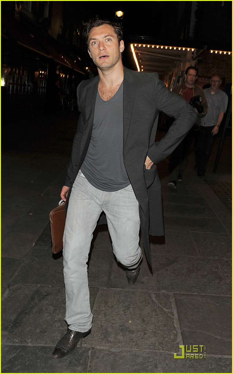 Jude Law Hones His Hamlet