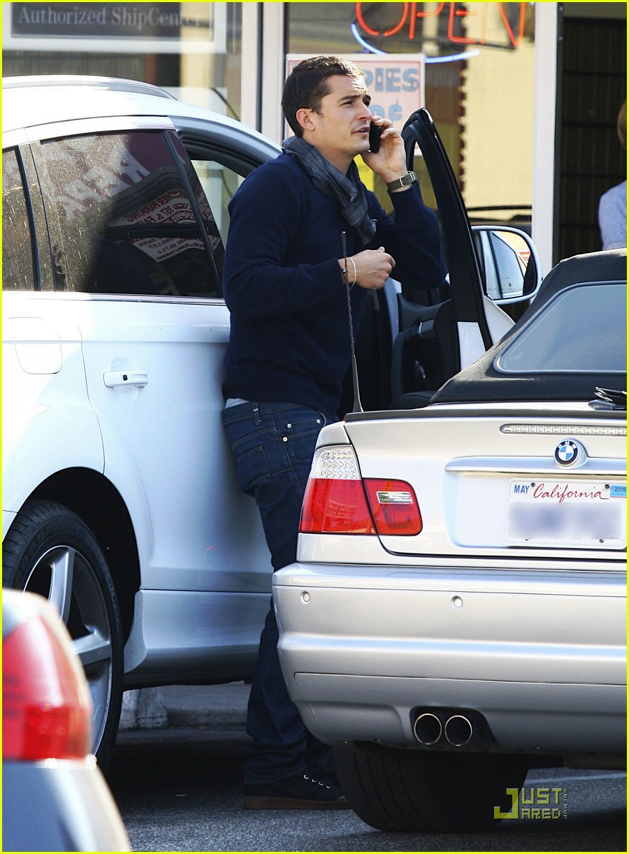 Orlando Bloom: Fine After Fender Bender