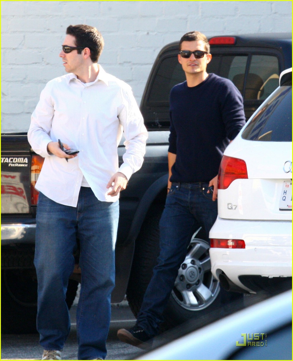 Orlando Bloom: Fine After Fender Bender