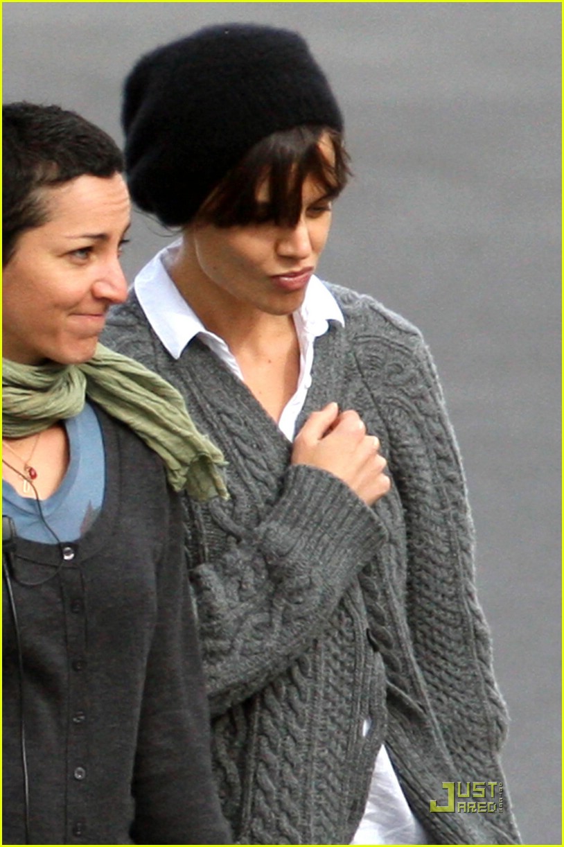 Katie Holmes Hits Crown Towers