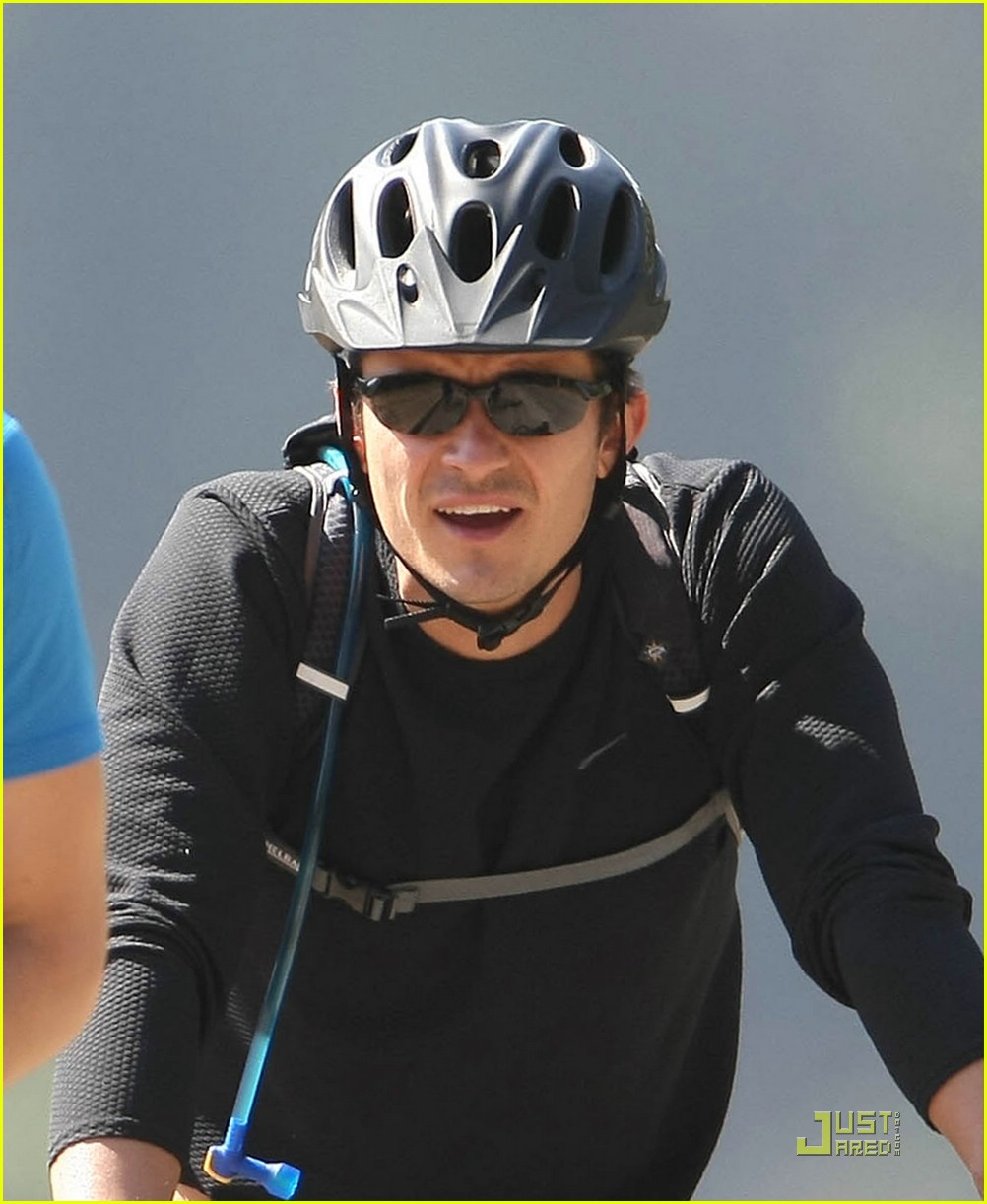 Orlando Bloom is a Mountain Biking Man