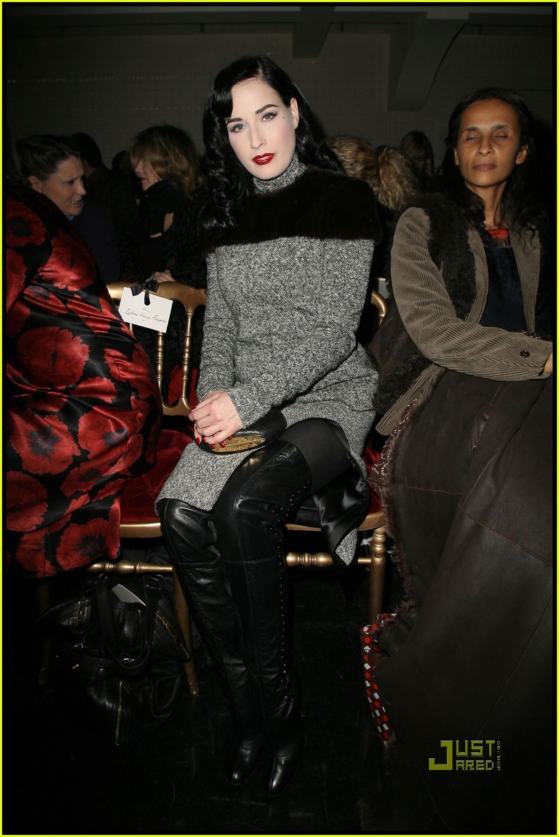 Dita Von Teese is Gaultier Gorgeous