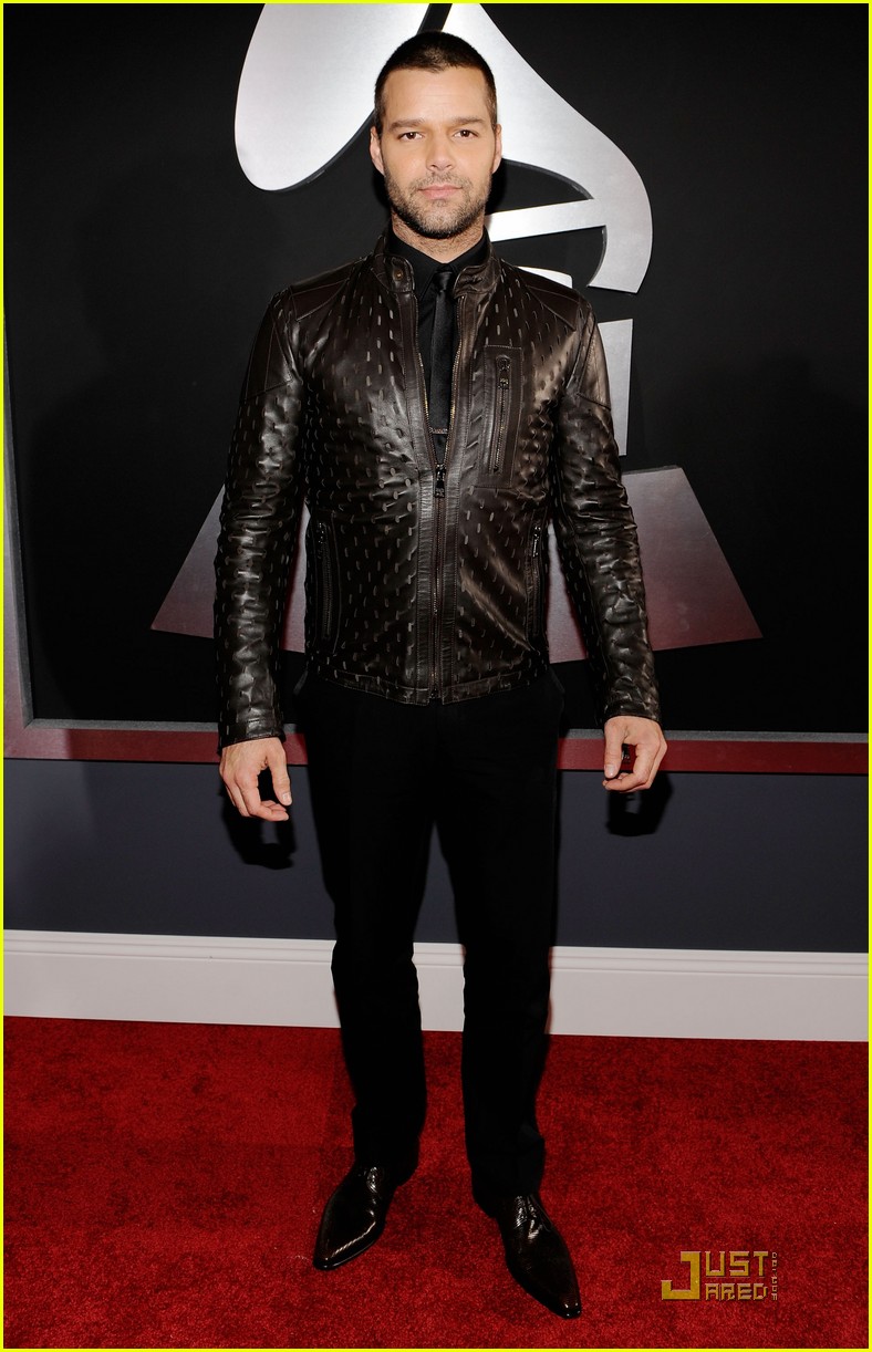 Ricky Martin - Grammys 2010 Red Carpet