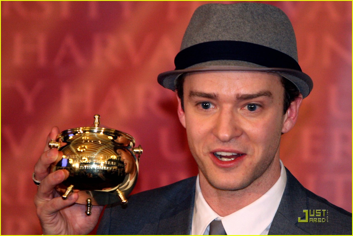 Justin Timberlake: Hasty Pudding Pot Man Of The Year