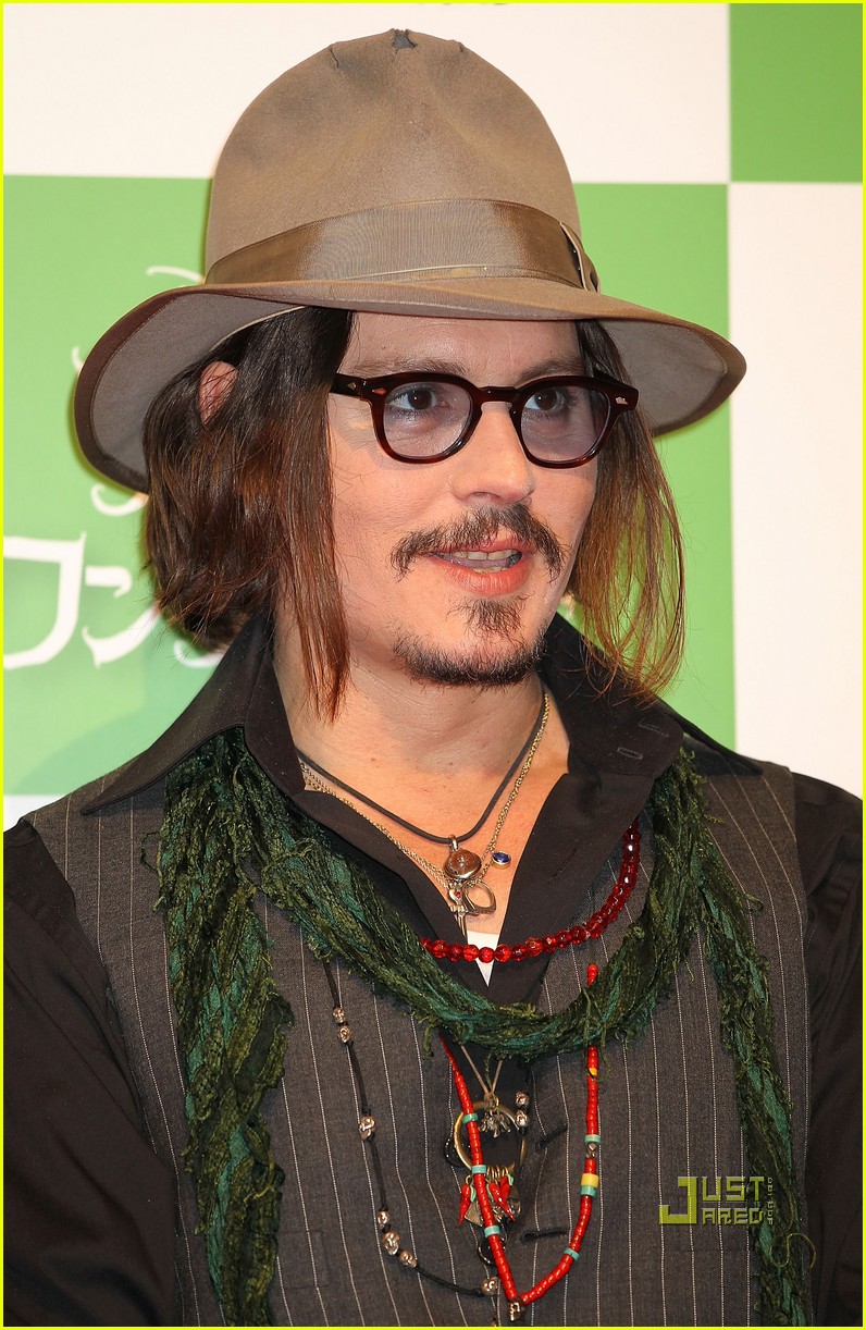 Johnny Depp Parks It in Tokyo