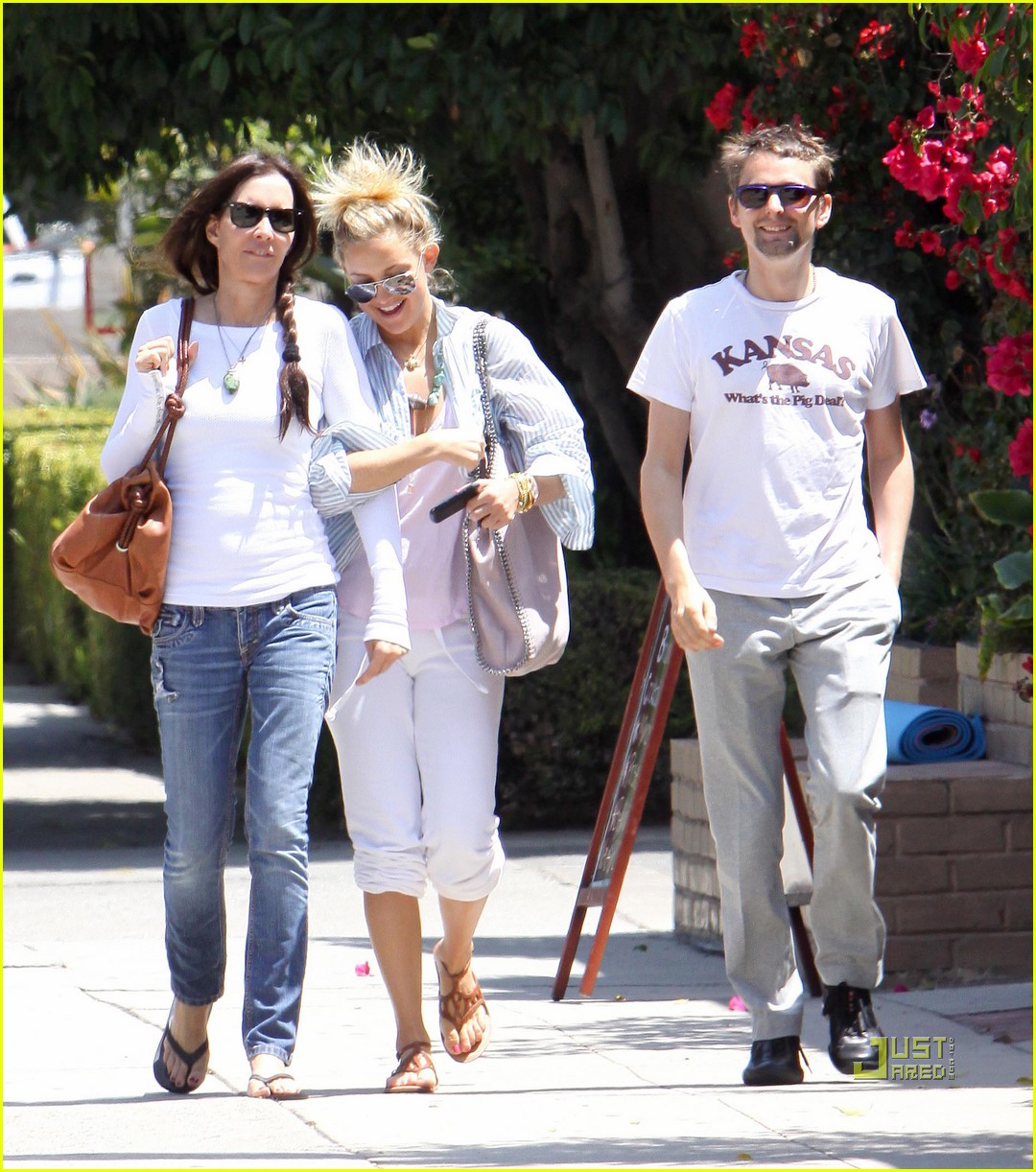 Kate Hudson & Matthew Bellamy: Breakfast Duo