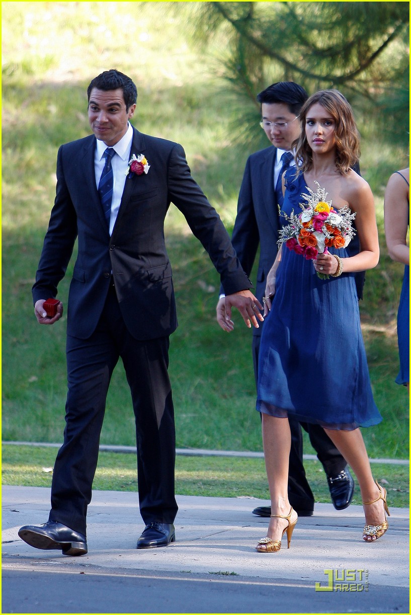 Jessica Alba: Bridesmaid in Beverly Hills