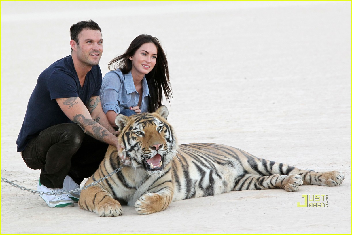Megan Fox & Brian Austin Green: Tiger Twosome
