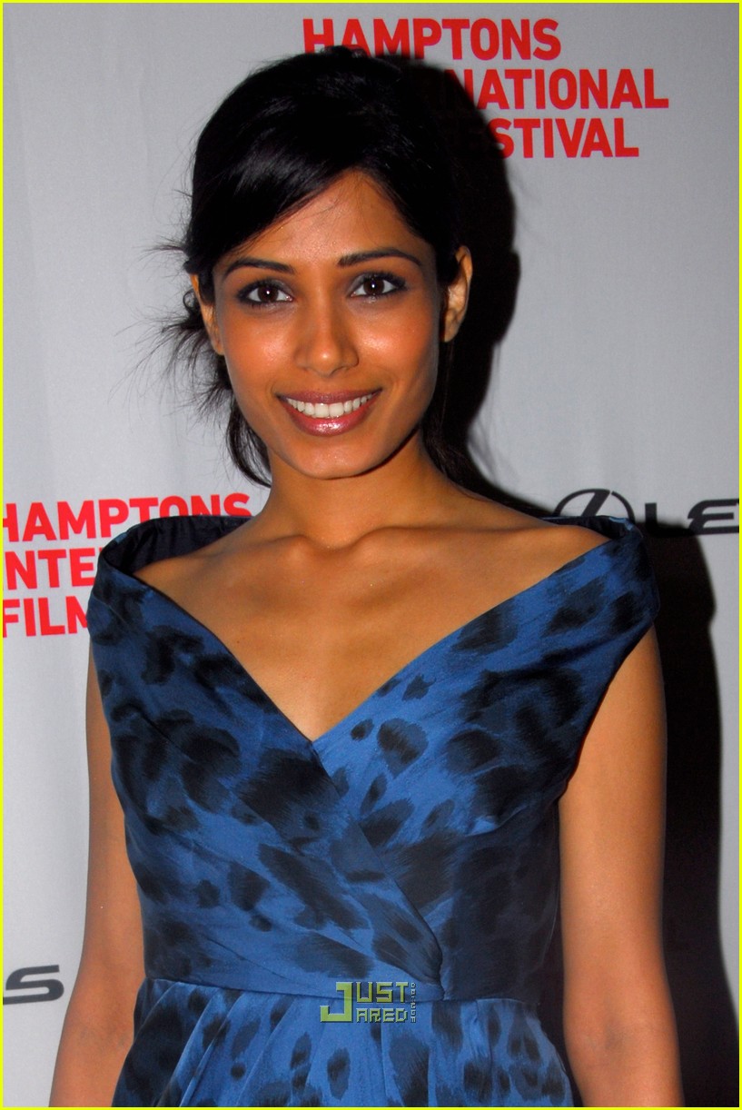 Freida Pinto: United Artists in East Hampton! | Just Jared