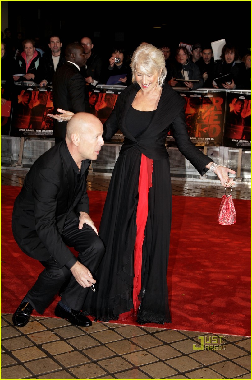 Helen Mirren: 'Red' Premiere with Bruce Willis!