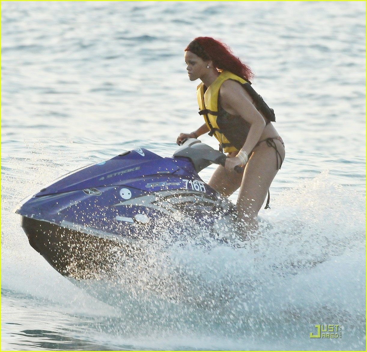 Rihanna: Jet Skiing in Barbados!