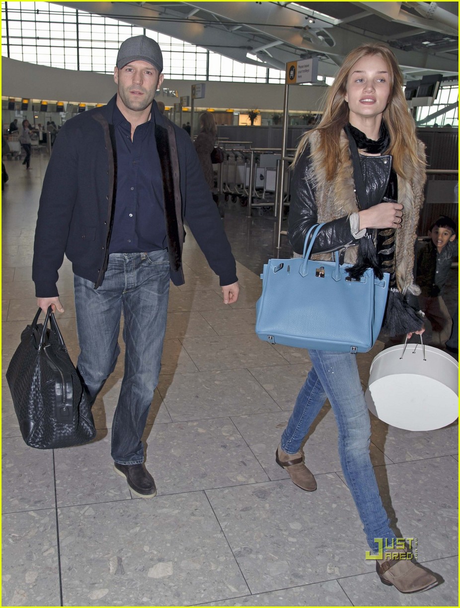 Jason Statham & Rosie Hungington-Whiteley: Christmas in London!