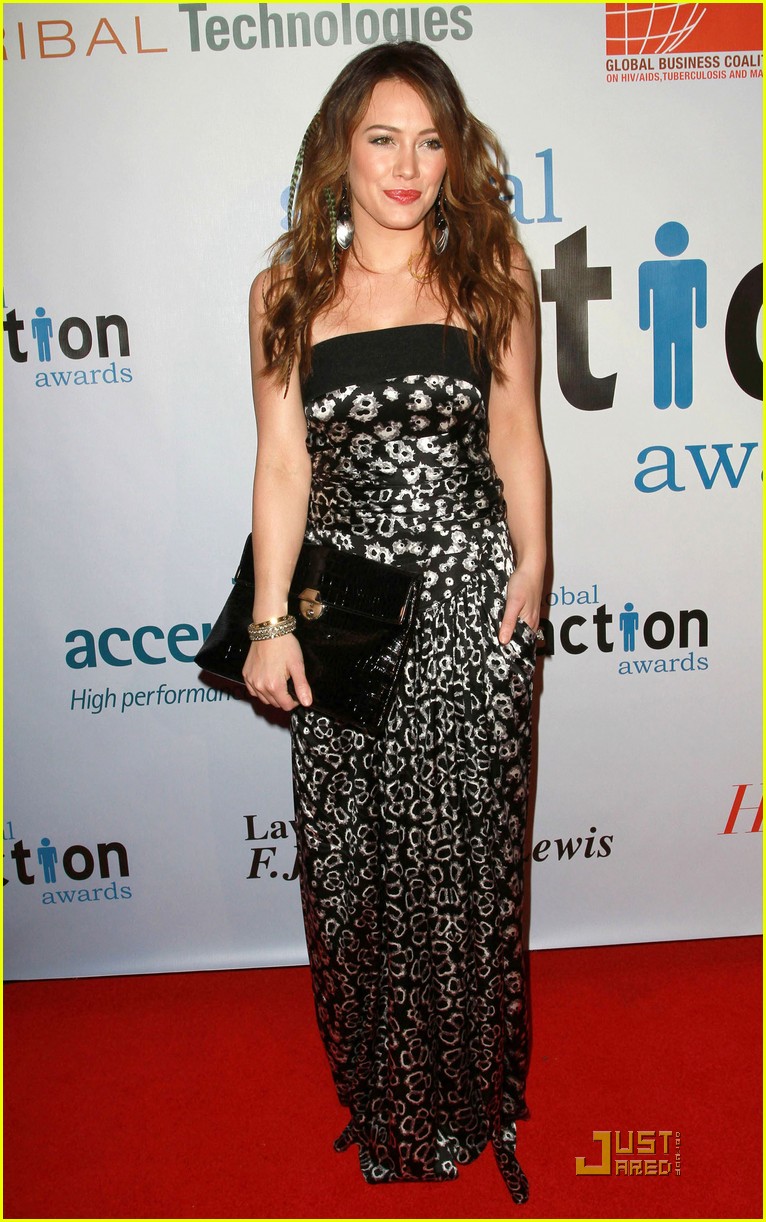 Hilary Duff: Global Action Awards Gala Girl