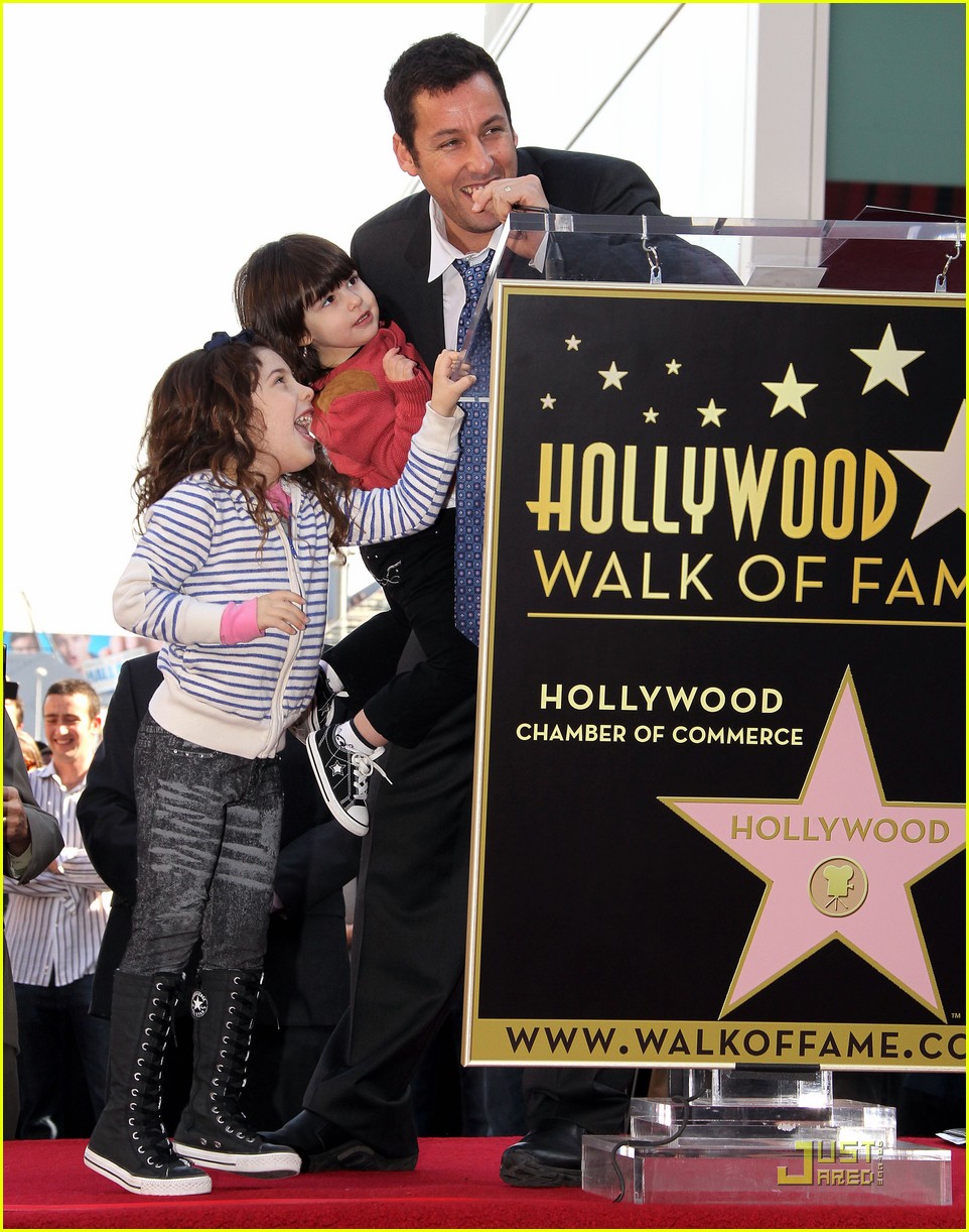 Adam Sandler: Star on Hollywood Walk of Fame!