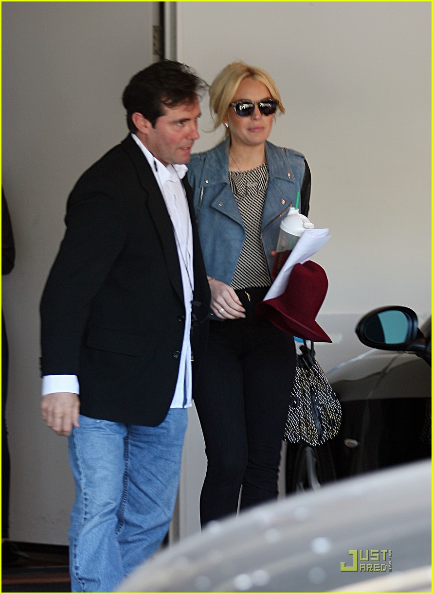 Lindsay Lohan Tapes 'The Tonight Show'