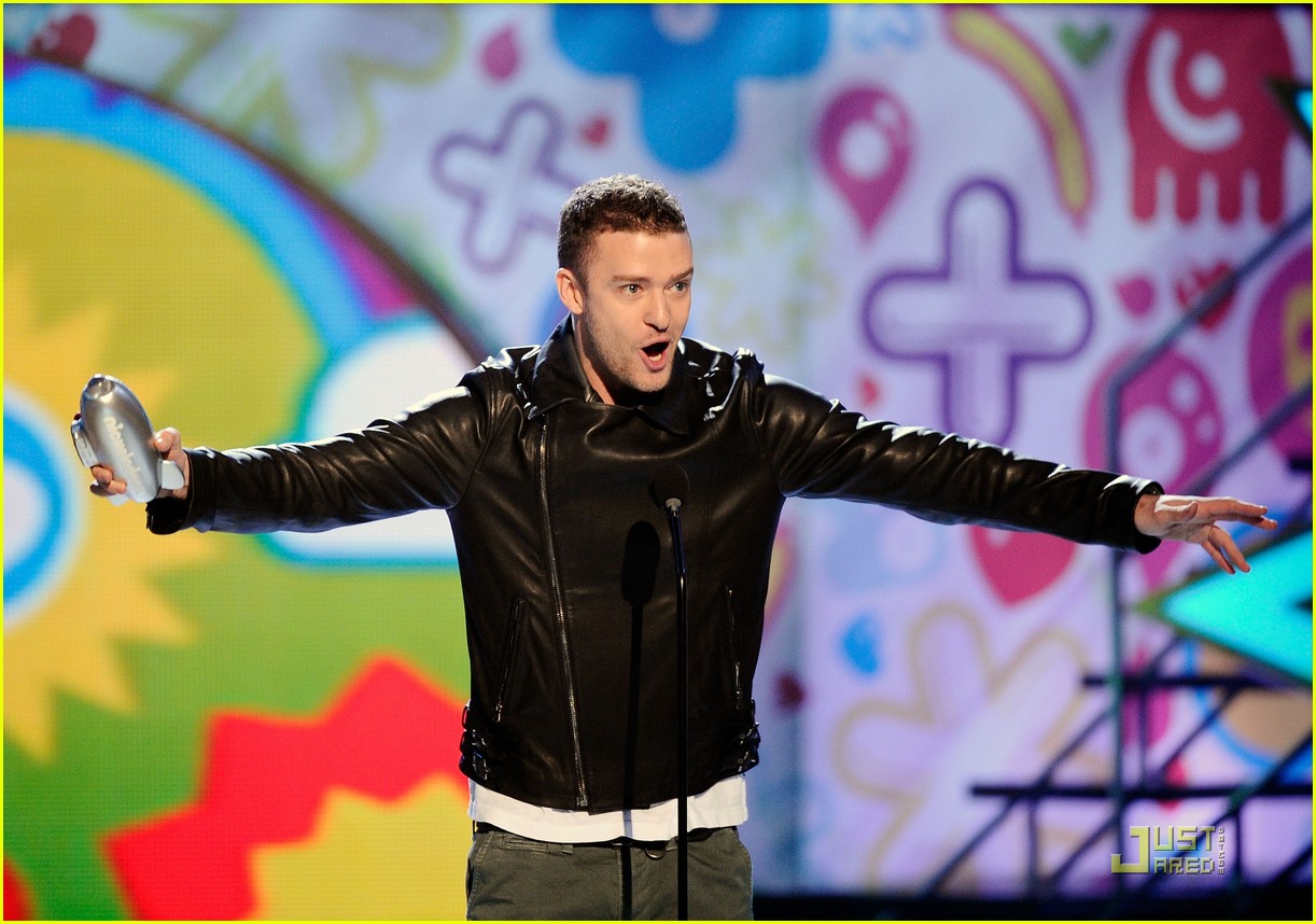 Justin Timberlake: 'Big Help' at KCA 2011!