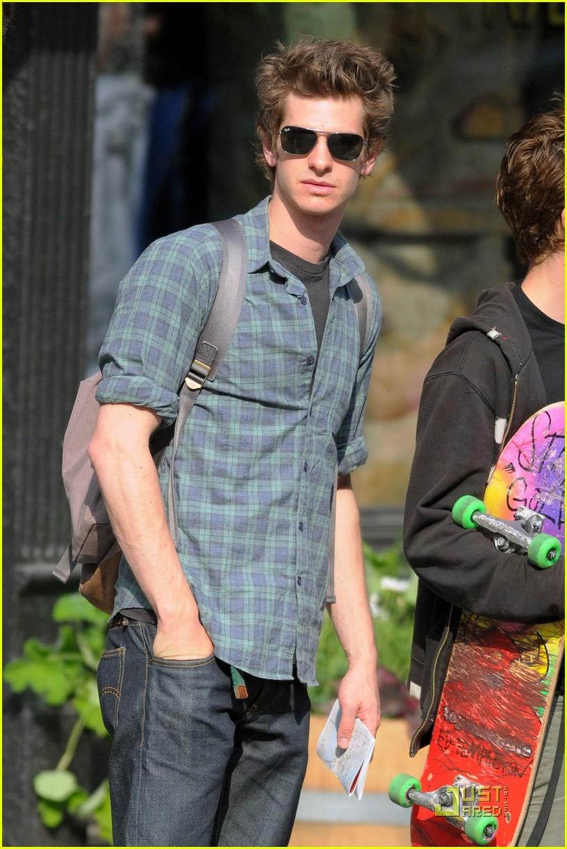 Andrew Garfield: 'Spider-Man' Filming with Martin Sheen!