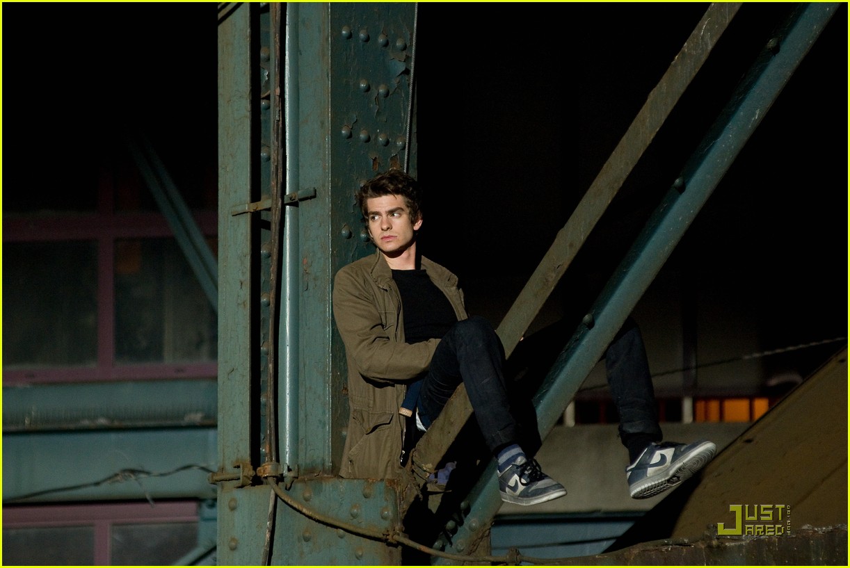 Andrew Garfield: 'Spider-Man' Filming with Martin Sheen!