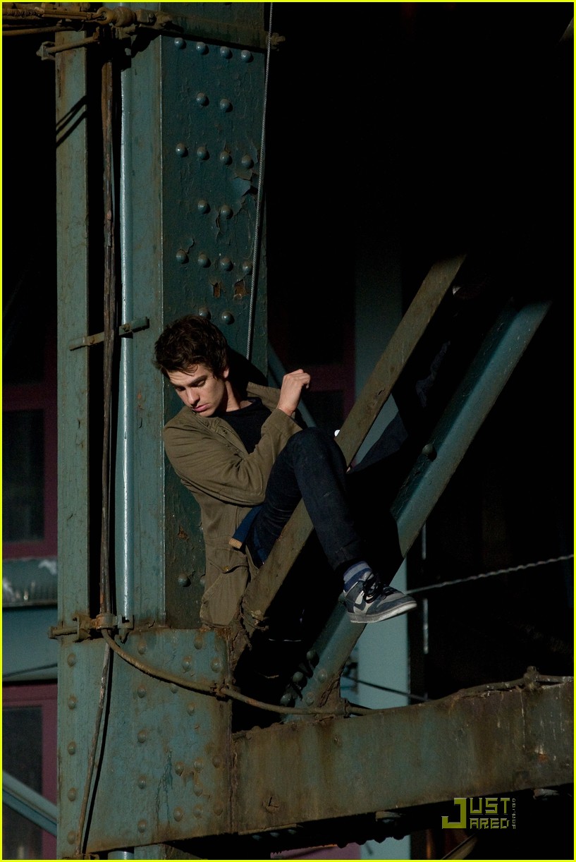 Andrew Garfield: 'Spider-Man' Filming with Martin Sheen!
