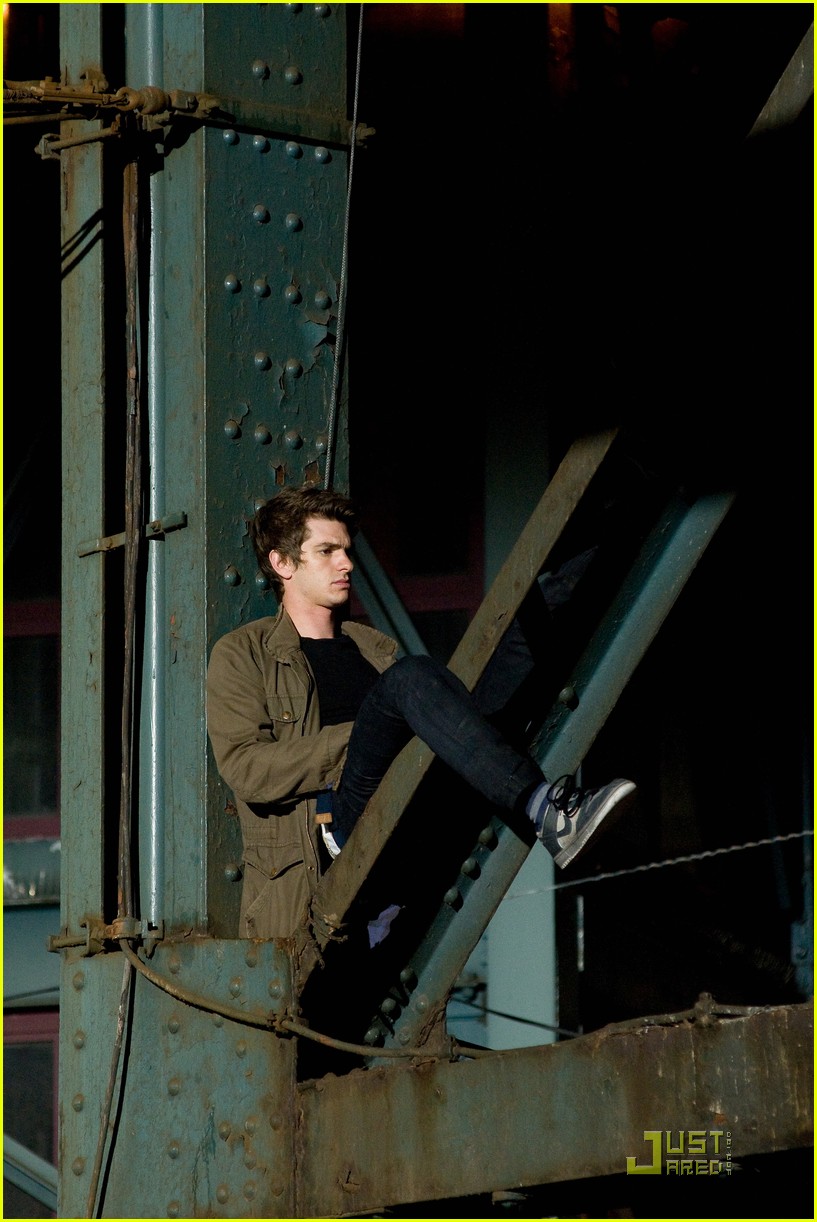 Andrew Garfield: 'Spider-Man' Filming with Martin Sheen!