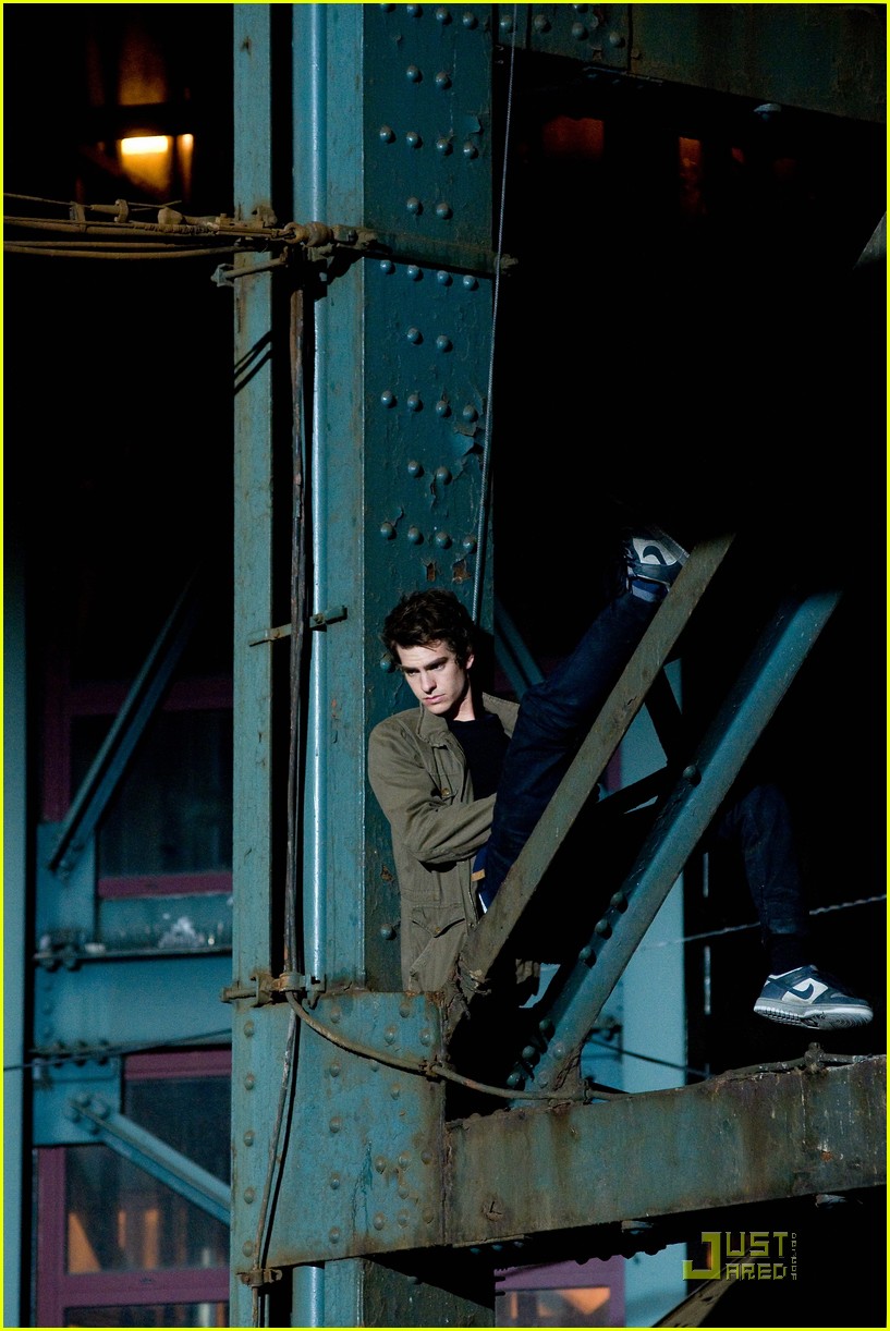 Andrew Garfield: 'Spider-Man' Filming with Martin Sheen!