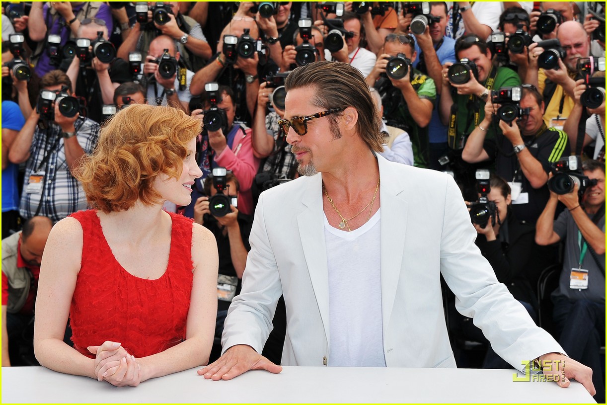 Brad Pitt: Cannes Photo Call for 'Tree of Life'