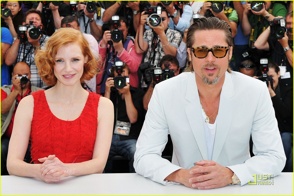 Brad Pitt: Cannes Photo Call for 'Tree of Life'