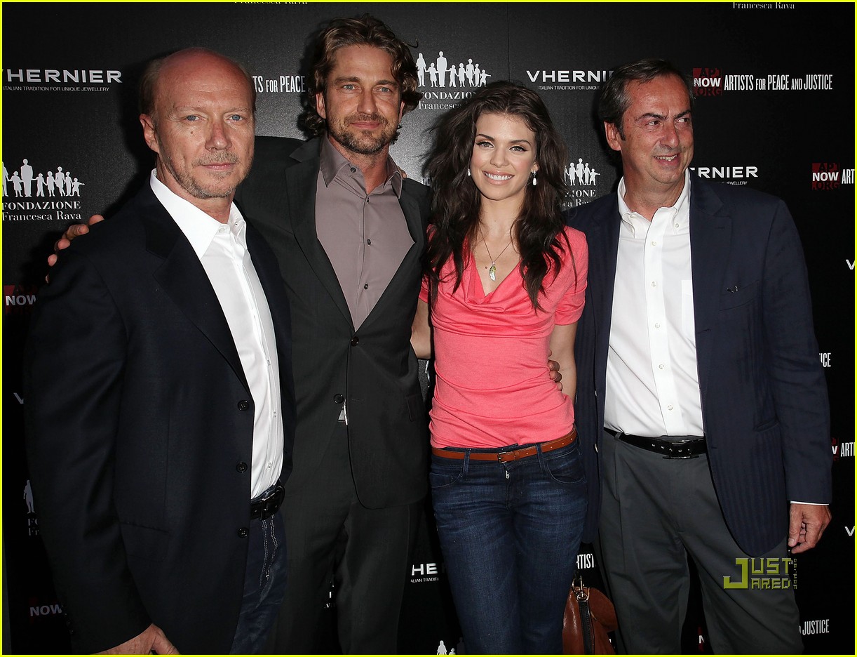 Gerard Butler: Haiti Benefit Launch with Vhernier & APJ!