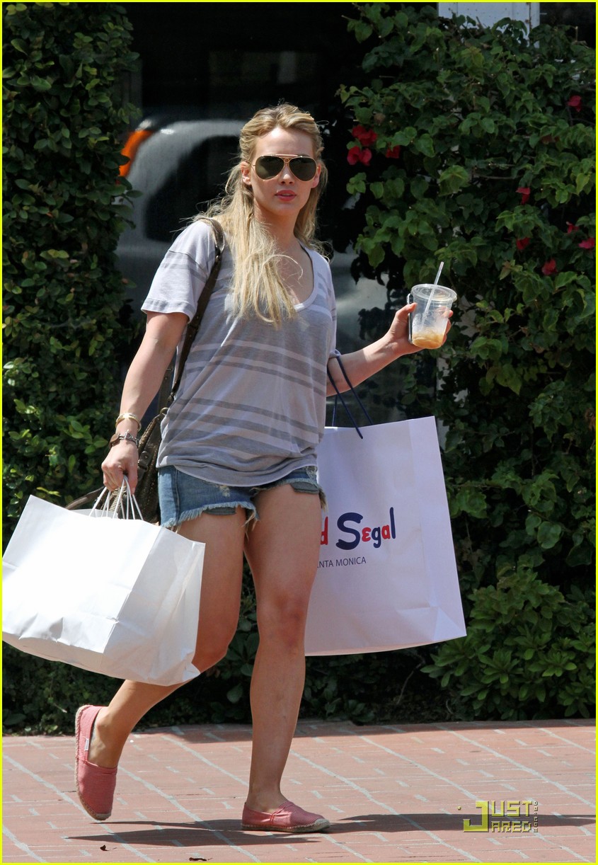 Hilary Duff: Fred Segal Shopping Spree!