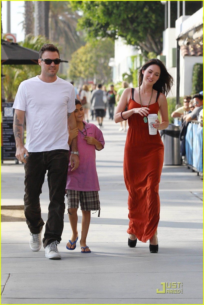 Megan Fox & Brian Austin Green: Santa Monica Sunday Dinner!