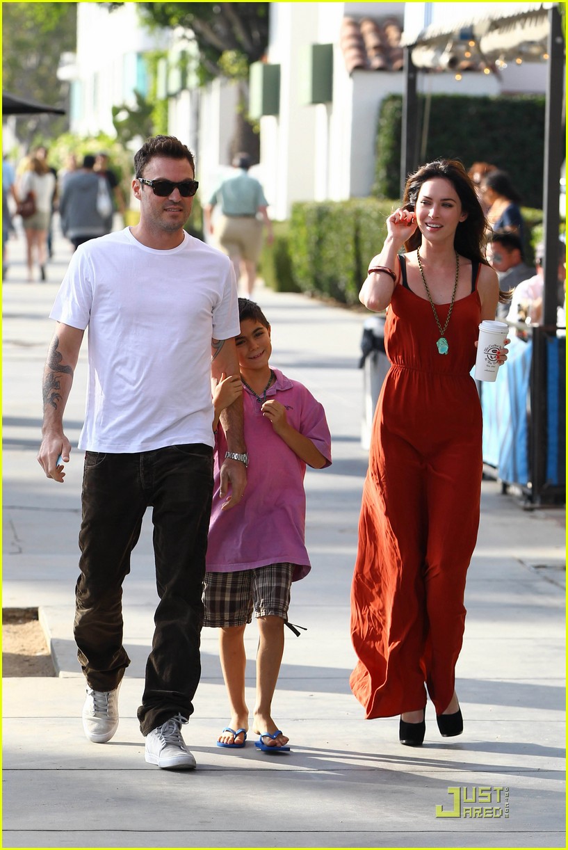 Megan Fox & Brian Austin Green: Santa Monica Sunday Dinner!