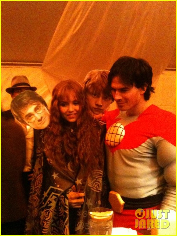 Nina Dobrev & Ian Somerhalder Show Off Their Halloween Finest!