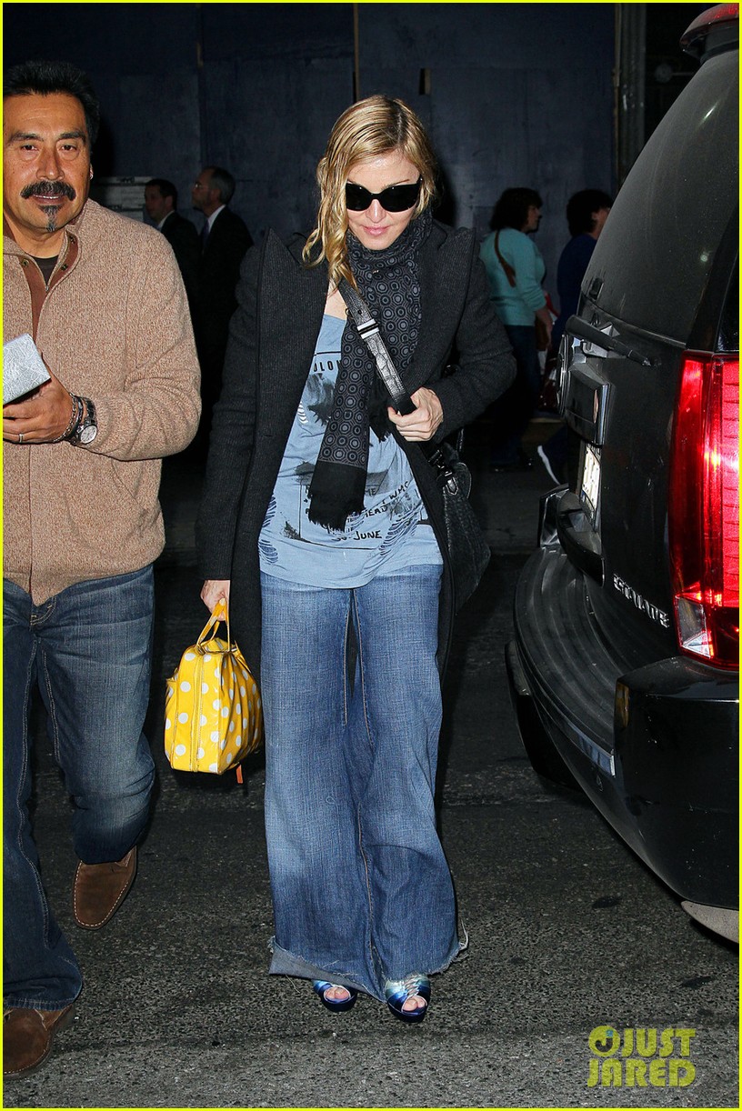 Madonna Bundles Up in NYC